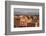 Marrakech Panorama, with Atlas Mountains in the Backgroud, Marrakesh, Morocco, North Africa, Africa-Guy Thouvenin-Framed Photographic Print