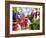 Marrakesh Colourful Moroccan Glassware in the Souqs of Marrakesh, Morocco-Andrew Watson-Framed Photographic Print