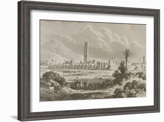 Marrakesh in the 1860S-null-Framed Giclee Print