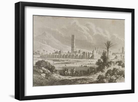 Marrakesh in the 1860S-null-Framed Giclee Print