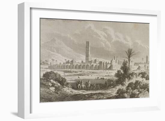 Marrakesh in the 1860S-null-Framed Giclee Print