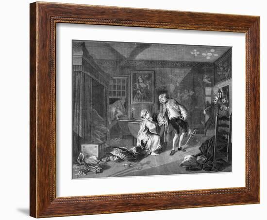 Marriage a la Mode-William Hogarth-Framed Giclee Print