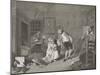 Marriage a la Mode-William Hogarth-Mounted Giclee Print