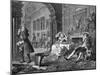 Marriage a la Mode-William Hogarth-Mounted Giclee Print