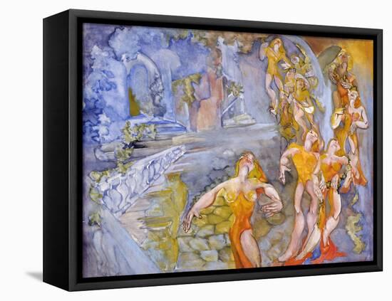 Marriage At Cana-Zelda Fitzgerald-Framed Stretched Canvas