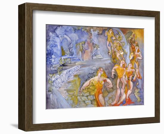 Marriage At Cana-Zelda Fitzgerald-Framed Art Print