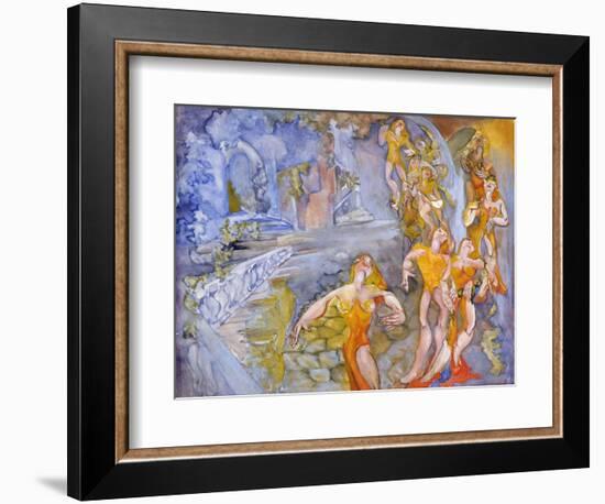 Marriage At Cana-Zelda Fitzgerald-Framed Art Print