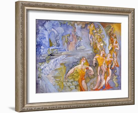 Marriage At Cana-Zelda Fitzgerald-Framed Art Print