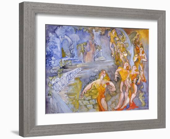 Marriage At Cana-Zelda Fitzgerald-Framed Art Print