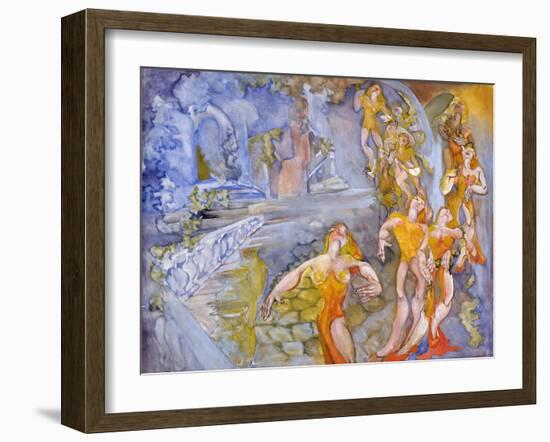 Marriage At Cana-Zelda Fitzgerald-Framed Art Print