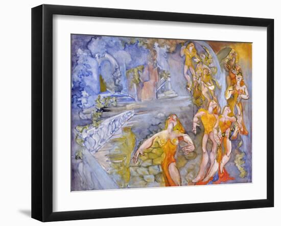 Marriage At Cana-Zelda Fitzgerald-Framed Art Print