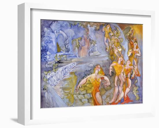 Marriage At Cana-Zelda Fitzgerald-Framed Art Print