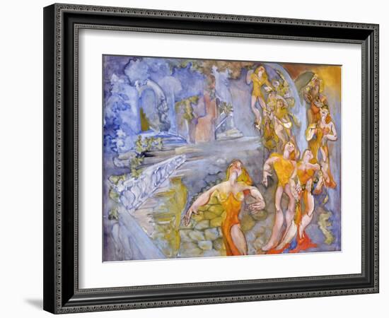 Marriage At Cana-Zelda Fitzgerald-Framed Art Print