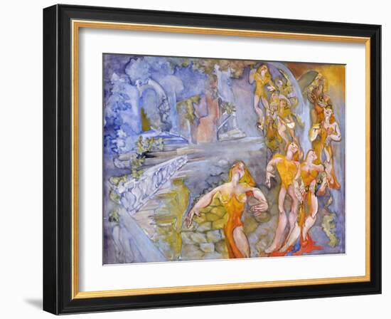 Marriage At Cana-Zelda Fitzgerald-Framed Art Print