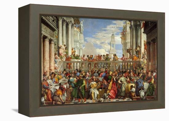 Marriage at Cana-Paolo Veronese-Framed Premier Image Canvas