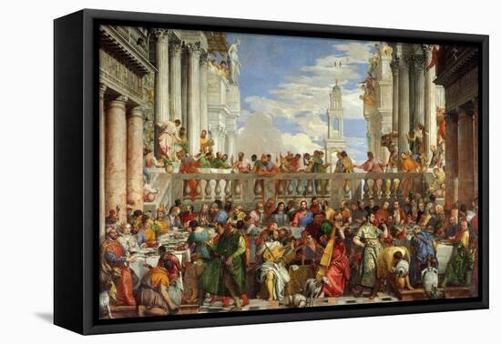 Marriage at Cana-Paolo Veronese-Framed Premier Image Canvas