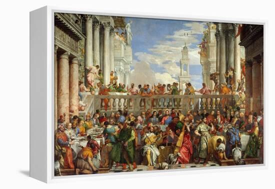 Marriage at Cana-Paolo Veronese-Framed Premier Image Canvas