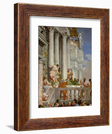 Marriage at Cana-Paolo Veronese-Framed Giclee Print