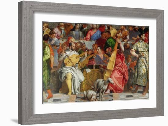 Marriage at Cana-Paolo Veronese-Framed Giclee Print