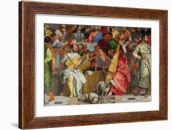 Marriage at Cana-Paolo Veronese-Framed Giclee Print