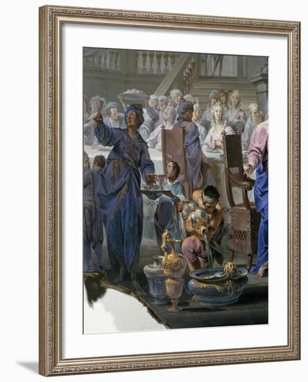 Marriage at Cana-Vittorio Maria Bigari-Framed Giclee Print