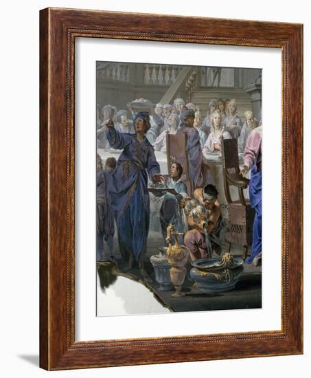 Marriage at Cana-Vittorio Maria Bigari-Framed Giclee Print