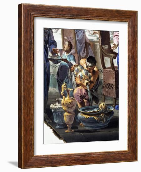 Marriage at Cana-Vittorio Maria Bigari-Framed Giclee Print