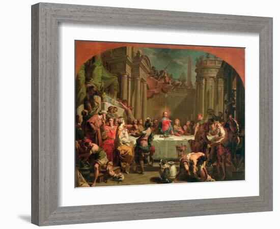 Marriage Feast at Cana, 1766-Gaetano Gandolfi-Framed Giclee Print