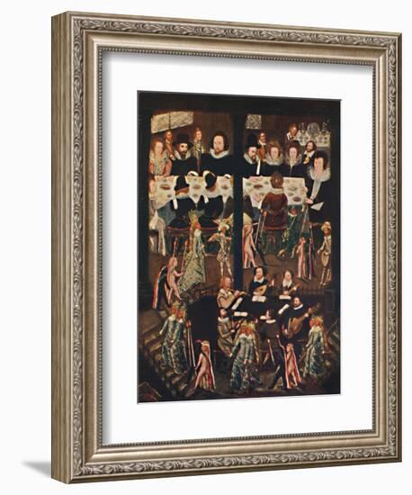 'Marriage Feast of Sir Henry Unton', c1596, (1903)-Unknown-Framed Giclee Print