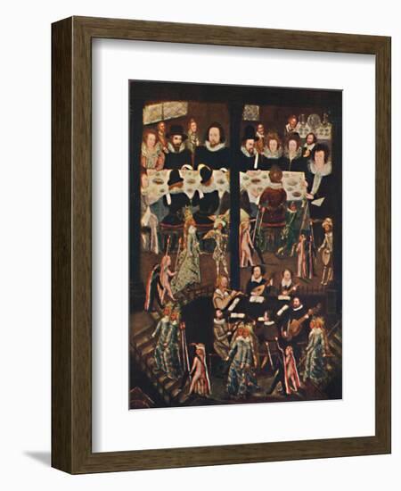 'Marriage Feast of Sir Henry Unton', c1596, (1903)-Unknown-Framed Giclee Print