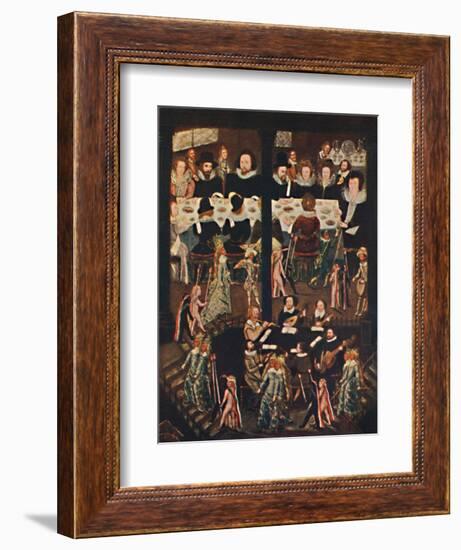 'Marriage Feast of Sir Henry Unton', c1596, (1903)-Unknown-Framed Giclee Print