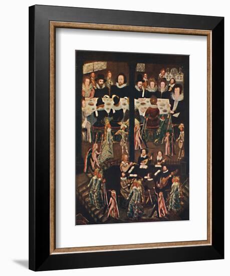 'Marriage Feast of Sir Henry Unton', c1596, (1903)-Unknown-Framed Giclee Print