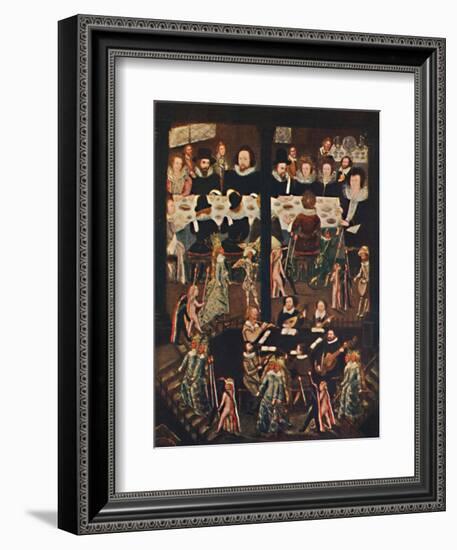 'Marriage Feast of Sir Henry Unton', c1596, (1903)-Unknown-Framed Giclee Print