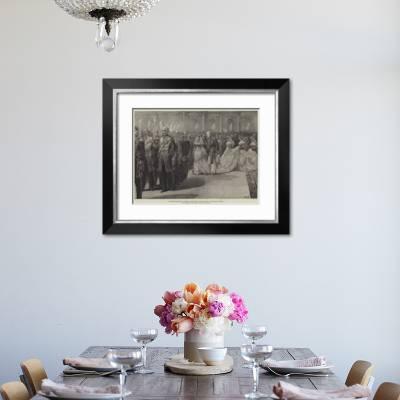 Marriage Festivities At Berlin Fackel Tanz Or Torch Dance At The Royal Wedding Giclee Print By William Heysham Overend Art Com