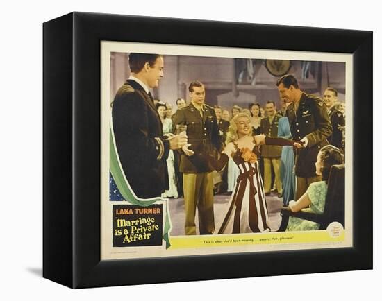 Marriage is a Private Affair, 1944-null-Framed Stretched Canvas