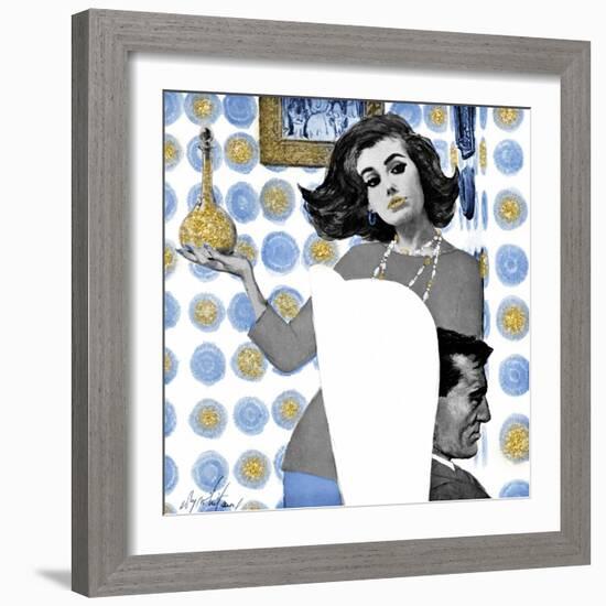 Marriage is Not for Me - blue treatment-The Saturday Evening Post-Framed Giclee Print