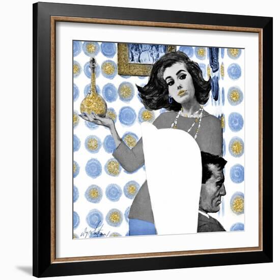 Marriage is Not for Me - blue treatment-The Saturday Evening Post-Framed Giclee Print