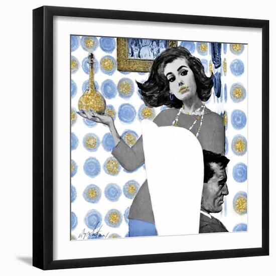 Marriage is Not for Me - blue treatment-The Saturday Evening Post-Framed Giclee Print