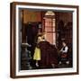 "Marriage License", June 11,1955-Norman Rockwell-Framed Giclee Print