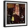 "Marriage License", June 11,1955-Norman Rockwell-Framed Giclee Print