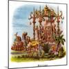 Marriage - Mardi Gras Parade Float Design-null-Mounted Art Print