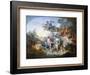 Marriage of Cupid and Psyche-Francois Boucher-Framed Art Print