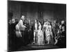 Marriage of George Washington and Martha Curtis-null-Mounted Giclee Print
