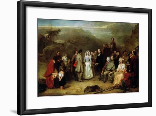 Marriage of the Covenanter-Alexander Johnston-Framed Giclee Print