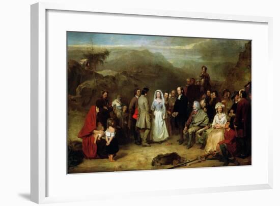 Marriage of the Covenanter-Alexander Johnston-Framed Giclee Print