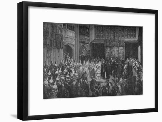 'Marriage of the Prince of Wales', c1890-Unknown-Framed Giclee Print