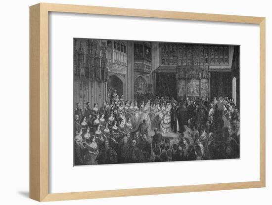 'Marriage of the Prince of Wales', c1890-Unknown-Framed Giclee Print