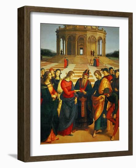 Marriage of the Virgin, 1504-Raphael-Framed Giclee Print