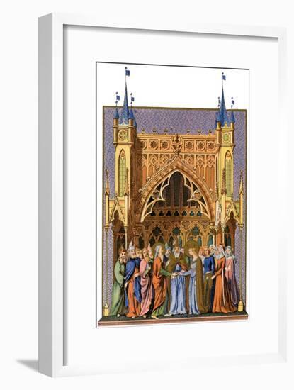 Marriage of the Virgin Mary-null-Framed Giclee Print