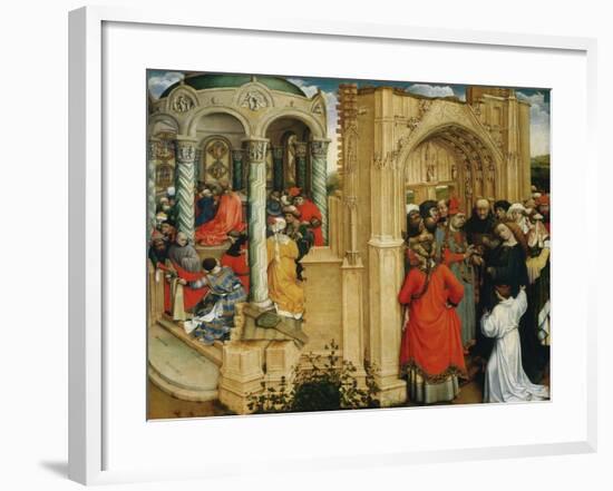 Marriage of the Virgin-Robert Campin-Framed Giclee Print